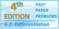 IB Maths SL Topic 6.2 Differentiation 4th Edition Past Paper Problems Solved