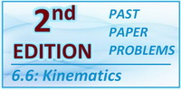 IB Maths SL Topic 6.6 Kinematics 2nd Edition Past Paper Problems Solved