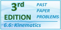 IB Maths SL Topic 6.6 Kinematics 3rd Edition Past Paper Problems Solved