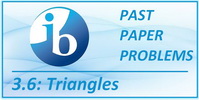 IB Maths SL Topic 3.5 Triangles