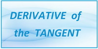 IB Maths SL Topic 6.4 Integration Derivative of the Tangent