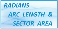 IB Maths SL Topic 3.1 Radians Arc Length Sector Area