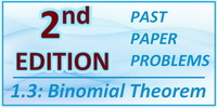 IB Maths SL Topic 1.3 2nd Edition Binomial Theorem Past Paper Problems Solved