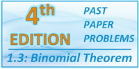 IB Maths SL Topic 1.3 4th Edition Binomial Theorem Past Paper Problems Solved