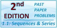 IB Maths SL Section 1.1 Sequences and Series 2nd Ed Past Paper Problems