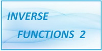 IB Maths SL Section 2.1 Inverse Functions 2 Notes