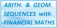 IB Maths SL Section 1.1 Arithmetic and Geometric Sequences with Financial Maths Notes