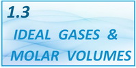 IB Chemistry SL and HL Topic 1 Ideal Gases and Molar Volumes