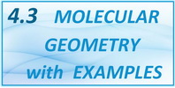 IB Chemistry SL and HL Topic 4.3 Molecular Geometry with Examples