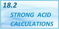 IB Chemistry SL and HL Topic 18.2 Strong Acid Calculations