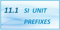 IB Chemistry SL and HL Topic 11.1 SI Unit Prefixes