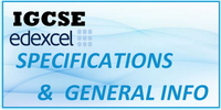 IGCSE Edexcel Specs and Info