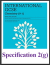 IGCSE Edexcel Chemistry 2g Specification