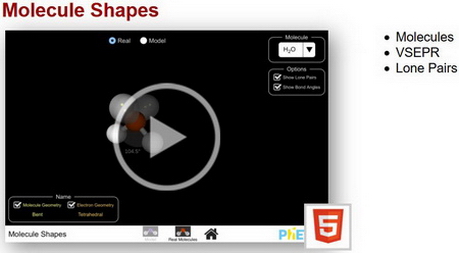 PhET - Molecule Shapes